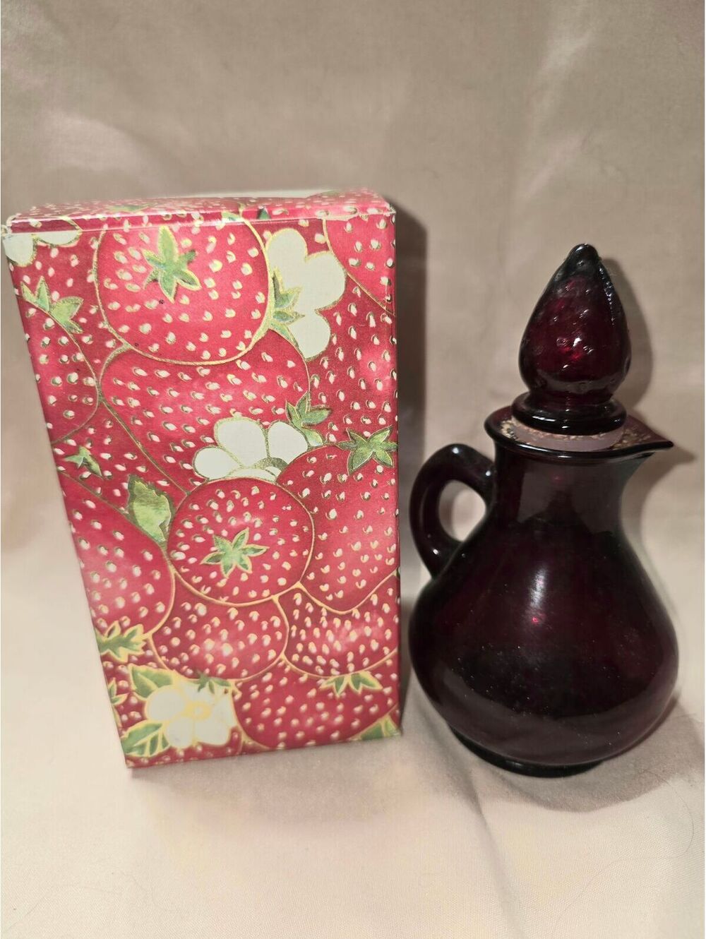 Avon Strawberry Cruet